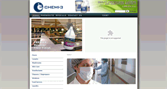 Desktop Screenshot of chemi-3.com